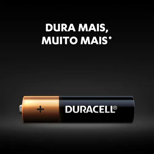 Pilha Alcalina Aaa Palito Duracell Com 16 Unidades